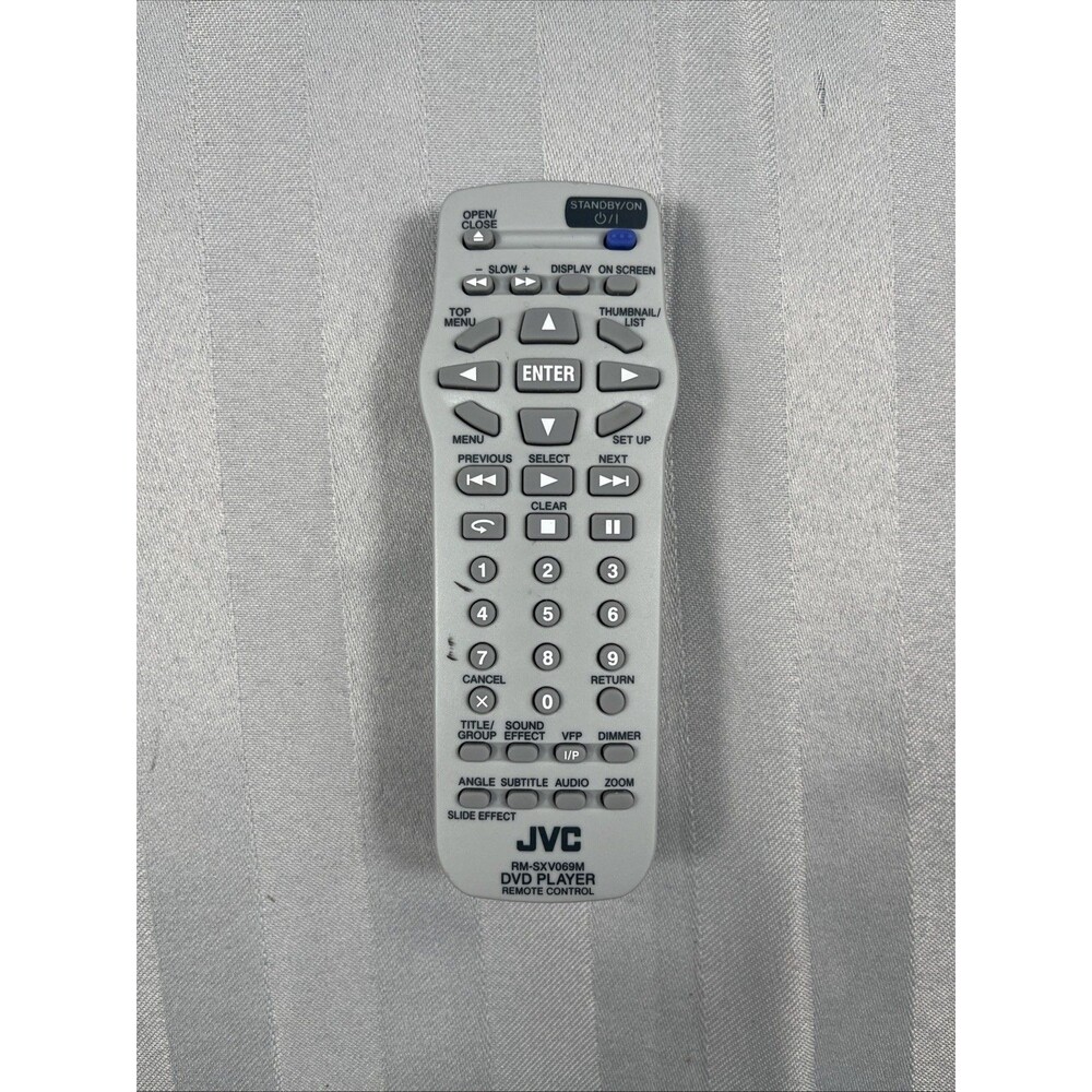 Genuine JVC RM-SXV069M DVD Player Remote XV-N320 XV-N322 XV-N420 XV-N422 - OEM